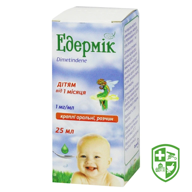 Едермік крап. орал. 1 мг/мл 25.мл №1