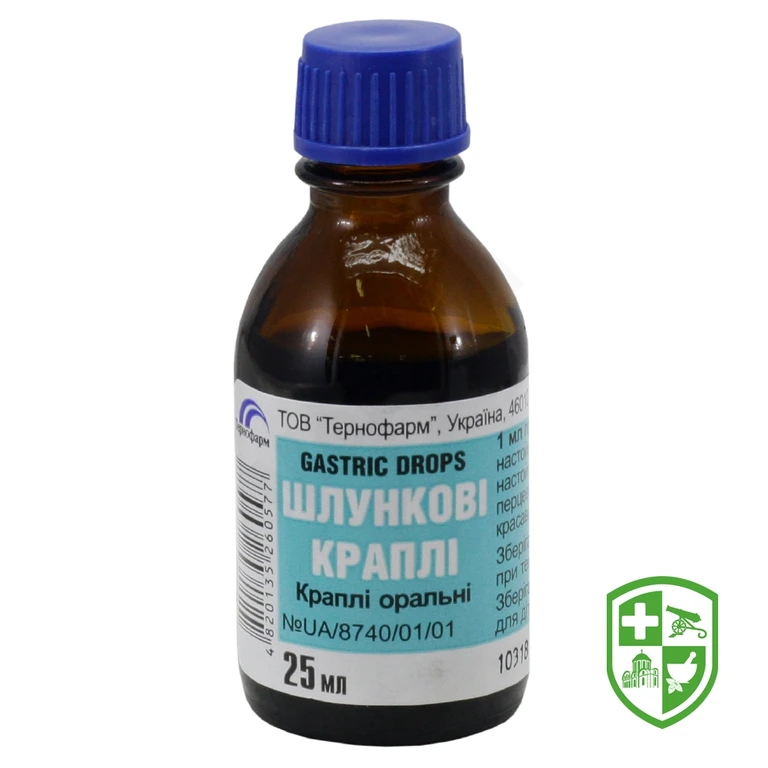Шлункові краплі крап. орал. 25.мл