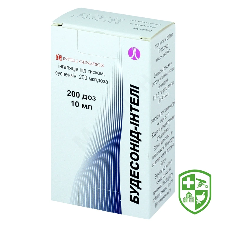 Будесонід інгалятор 200 мкг/доза 200.доз №1