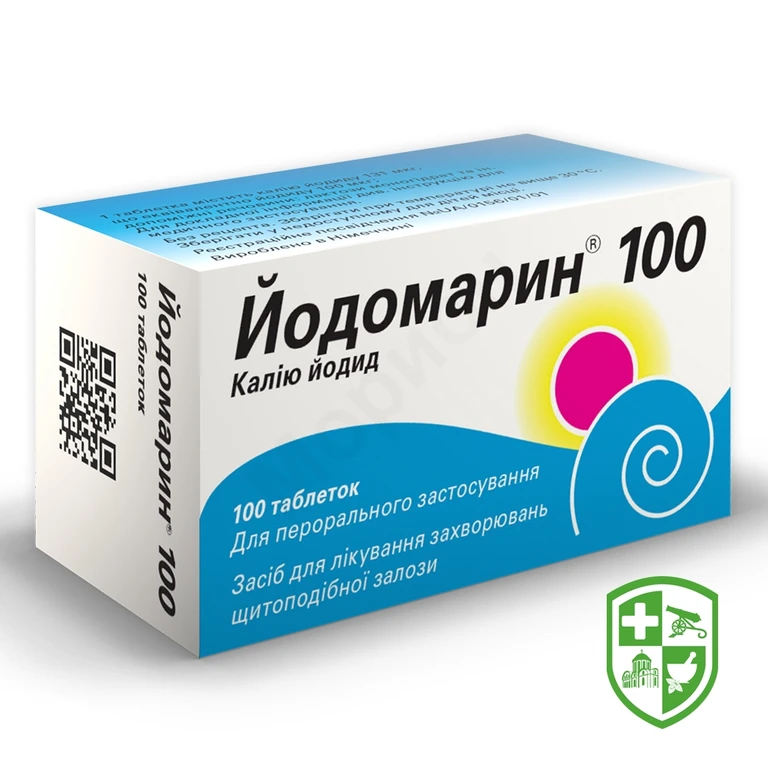 Йодомарин табл. 100 мкг №100