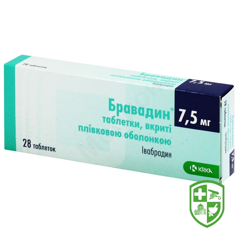 Бравадин табл. 7,5 мг №28