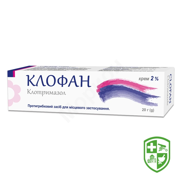 Клофан крем 2 % 20.г №1
