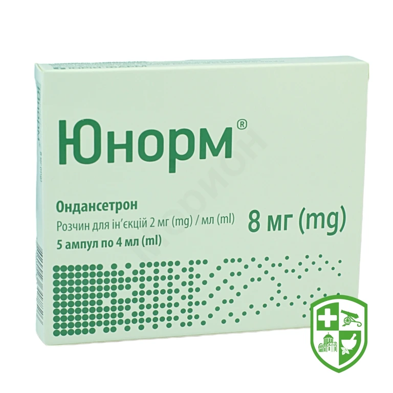 Юнорм р-н д/ін. 2 мг/мл 4.мл №5