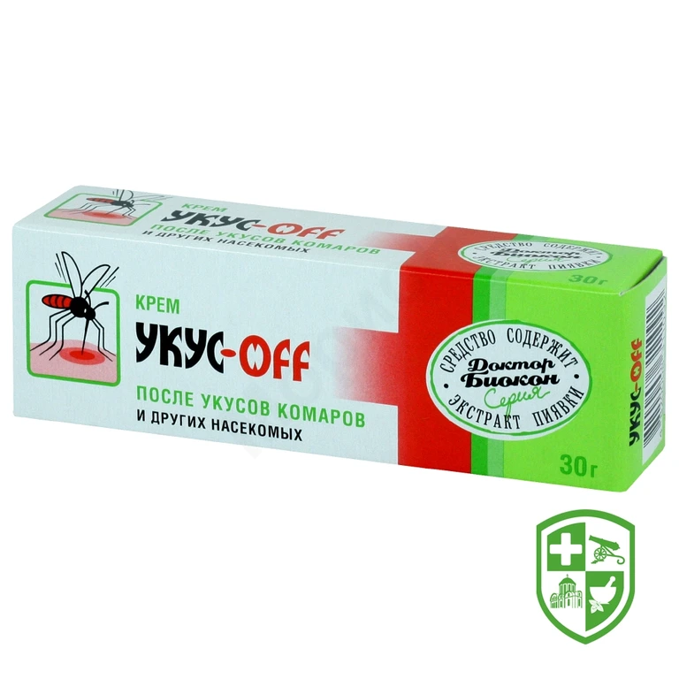 Укус-офф крем після укусів комарів та комах туба 30 г