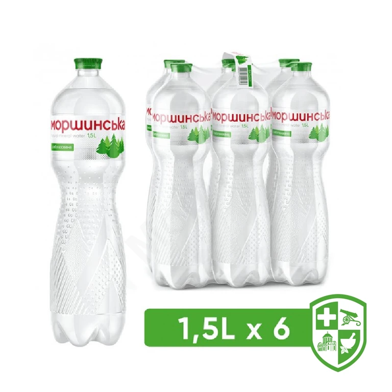 Вода мінеральна Моршинська 1,5 л, слабогазована