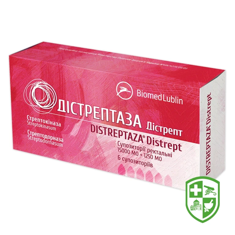 Дістрептаза Дістрепт супп. №6