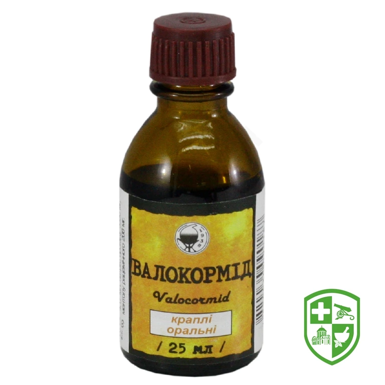 Валокормід крап. орал. 25.мл