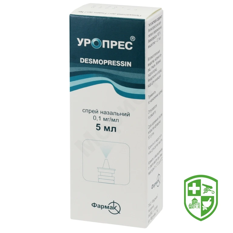 Уропрес спрей назал. 0,1 мг/мл 5.мл №1