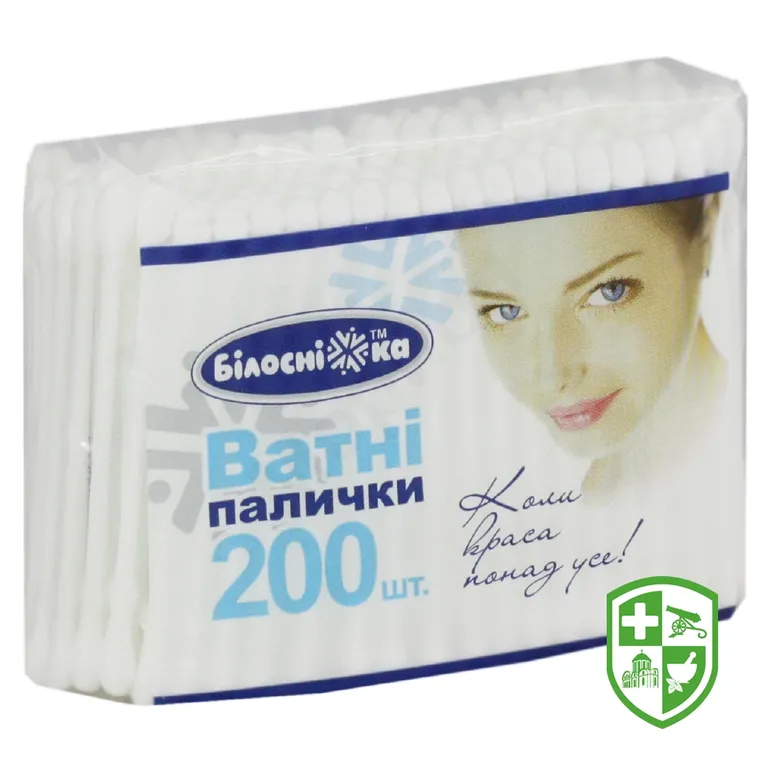 Ватні палички Білосніжка уп. п/е №200