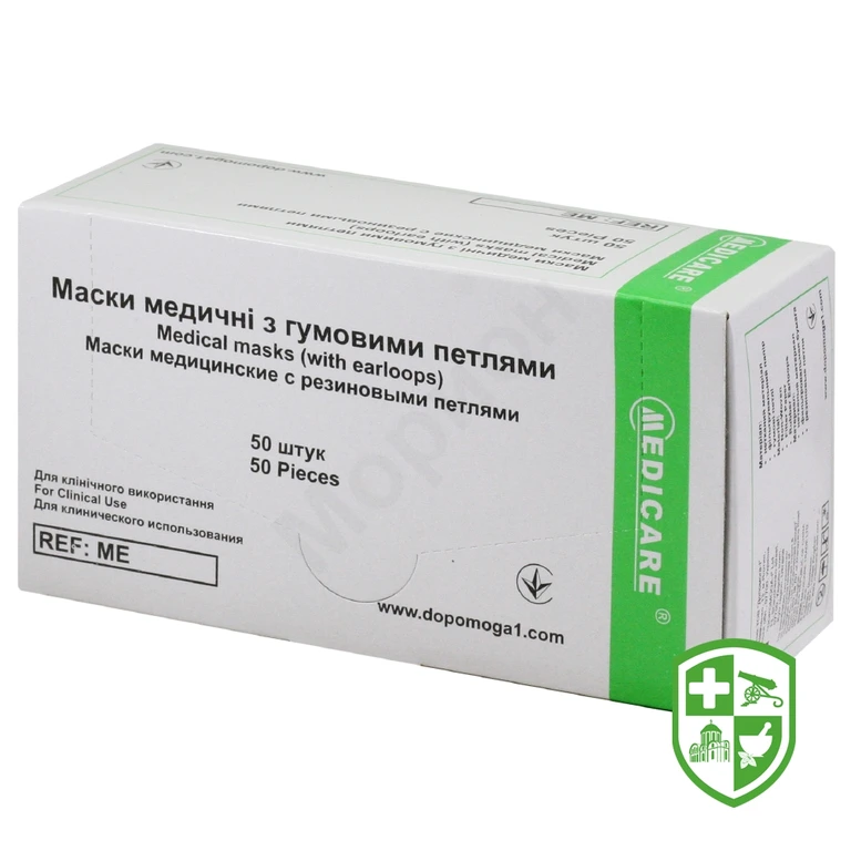 МАСКА МЕДИЧНА MEDICARE з петлями
