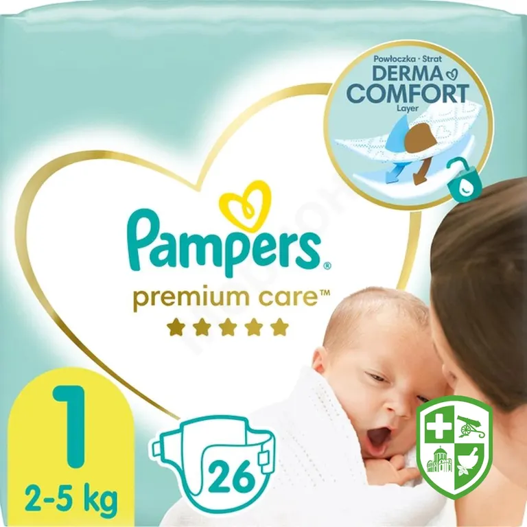 Підгузки Памперс преміум кеа newborn (2-5 кг) №26
