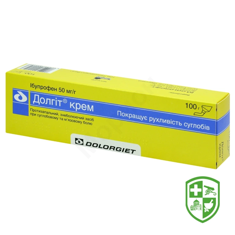 Долгіт крем 5 % 100.г №1