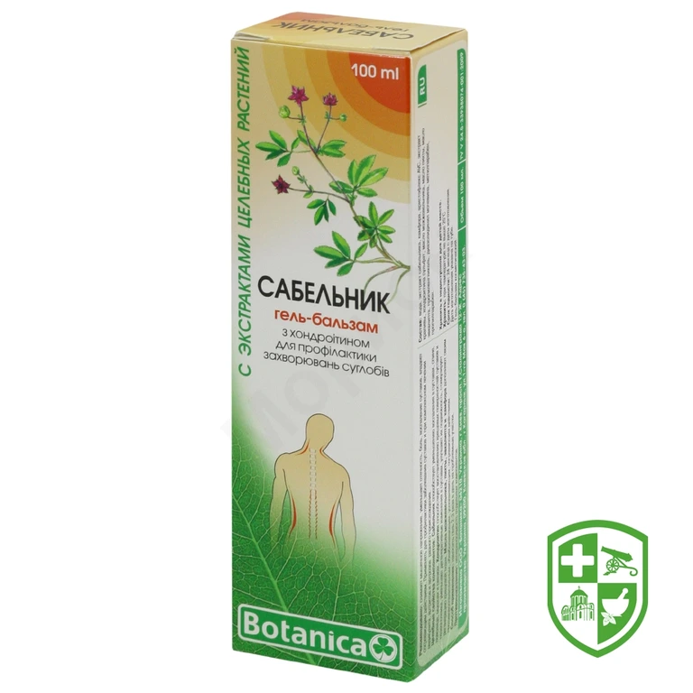Гель-бальзам Сабельник з хондроїтином 100 мл