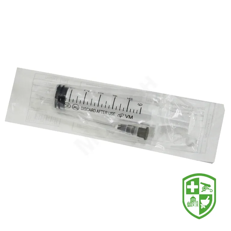 Шприц трикомпонентний луєр трикомпонентний Luer 5 мл, з голкою 22G х 1 1/2"