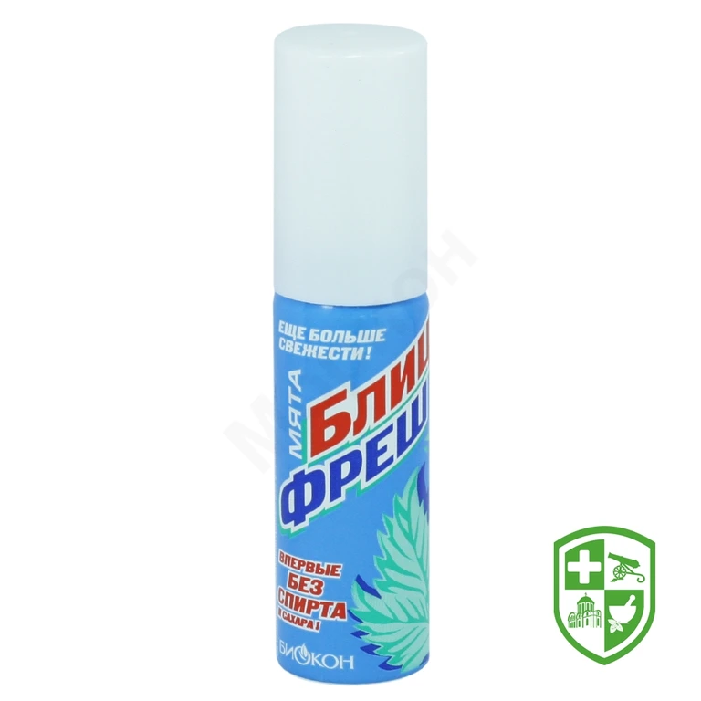 Освіжувач порожнини рота Бліц-фреш фл. 25 мл, м'ята