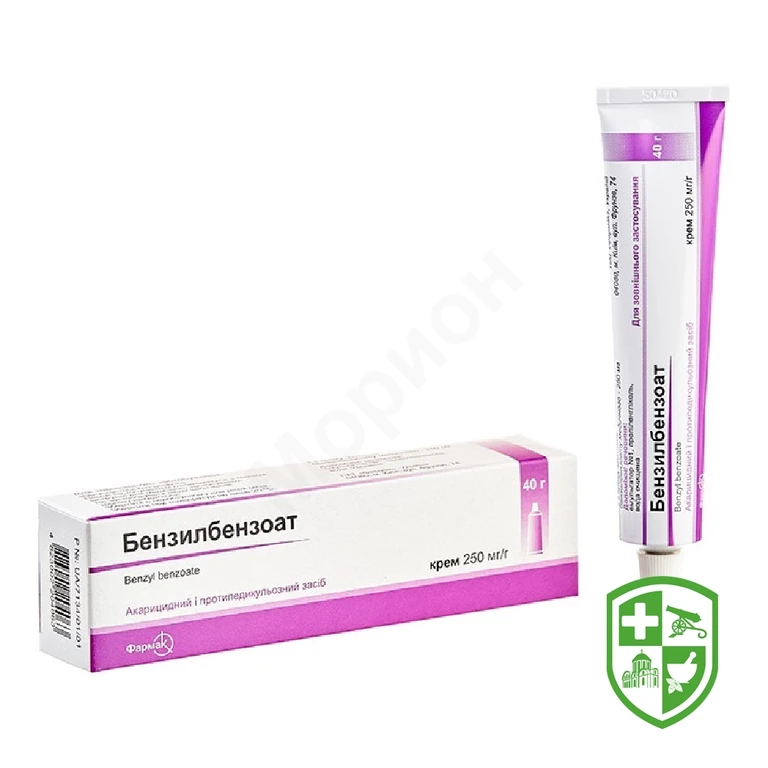 Бензилбензоат крем 25 % 40.г