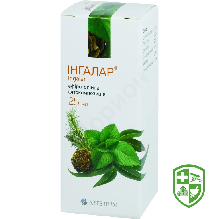 Інгалар фітокомпозиція 25 мл