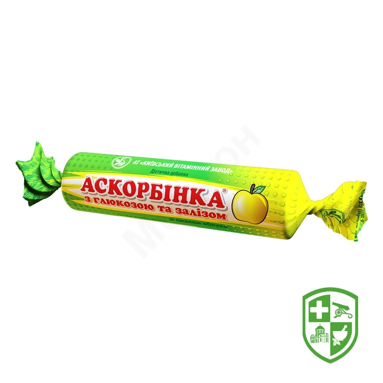 Аскорбінка з глюкозою із залізом