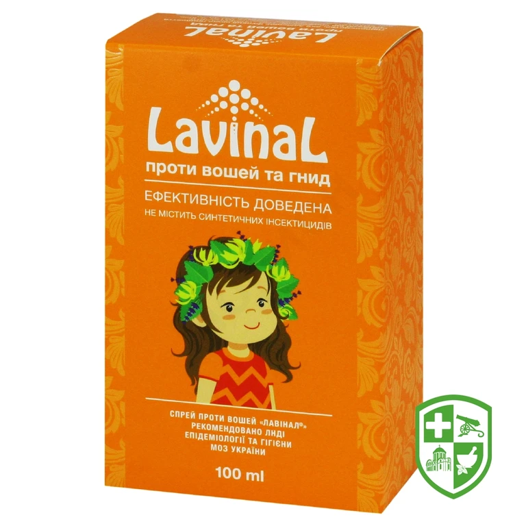Лавінал спрей від вошей 100 мл, на осн. ефір. олій