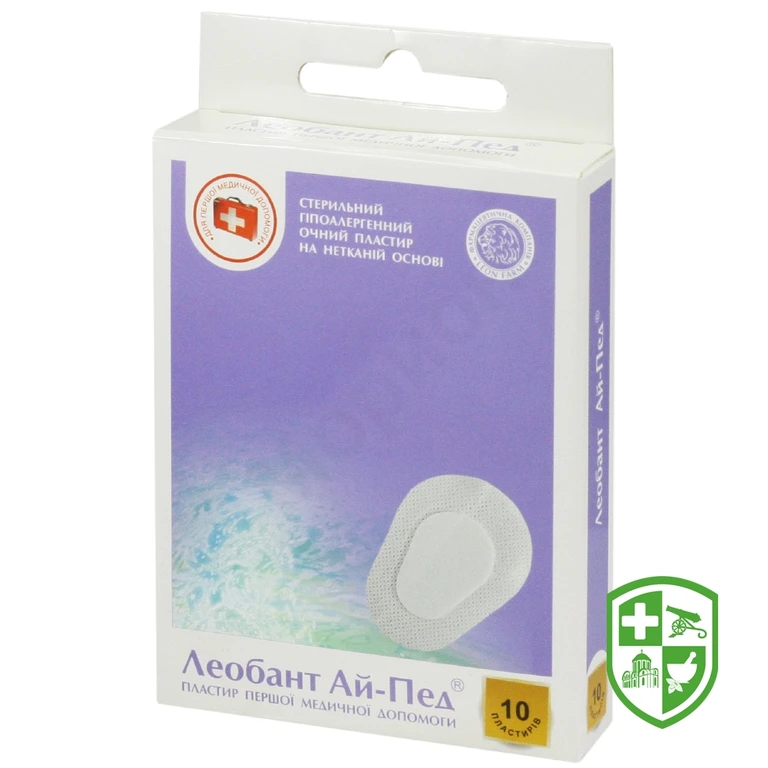 Пластир для очей Леобант 57 мм * 82 мм №10
