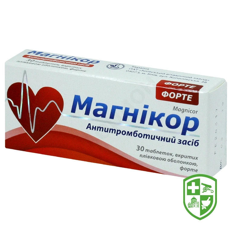 Магнікор форте табл. 150 мг №30