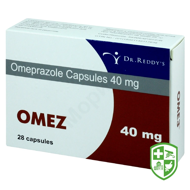 Омез капс. 40 мг №28