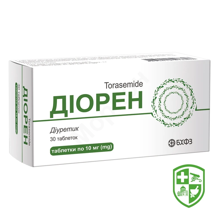 Діорен табл. 10 мг №30