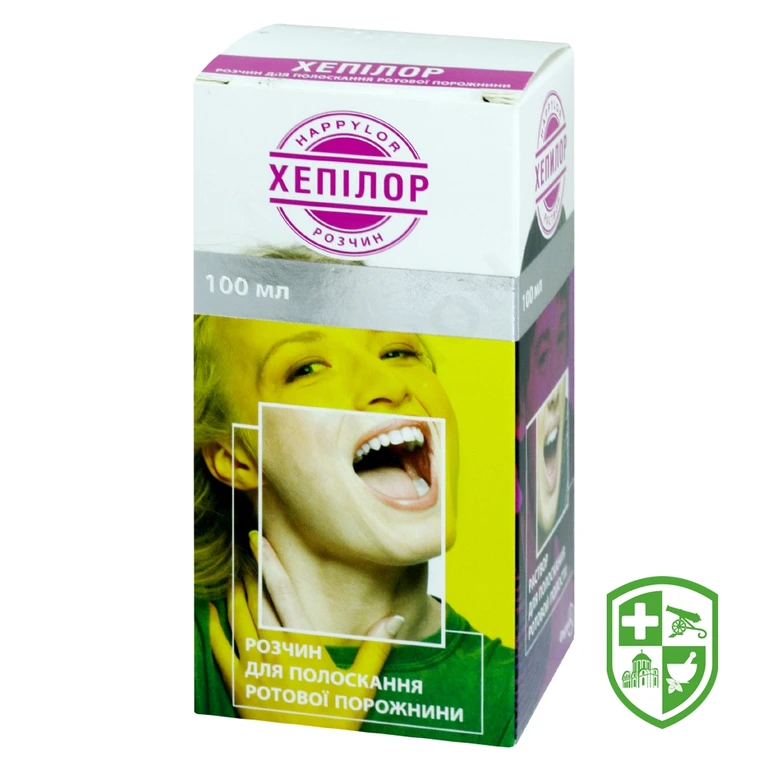 Хепілор полоскання д/ротов порожн 100.мл №1