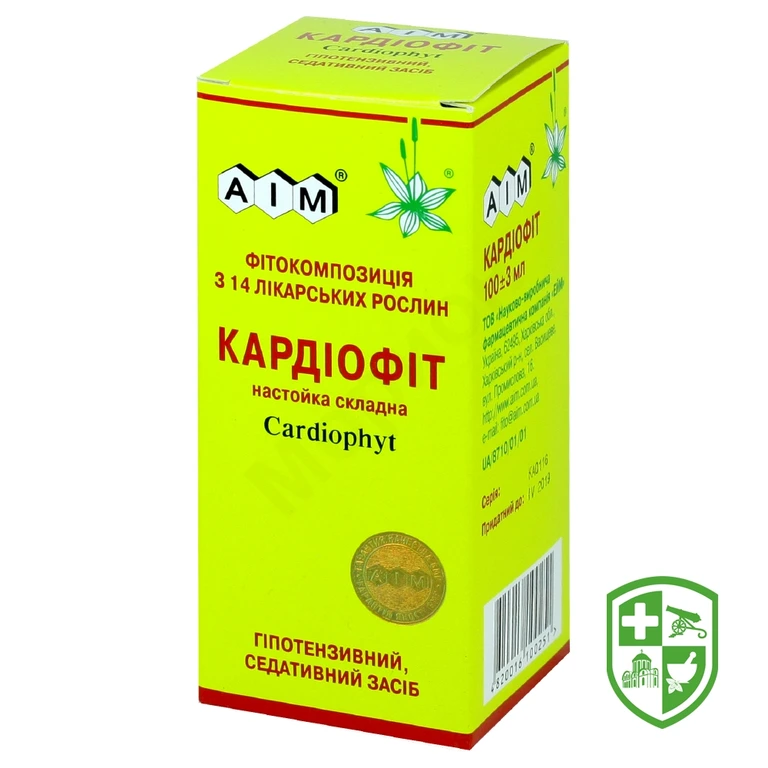 Кардіофіт настоянка д/внутр. застос. 100.мл №1