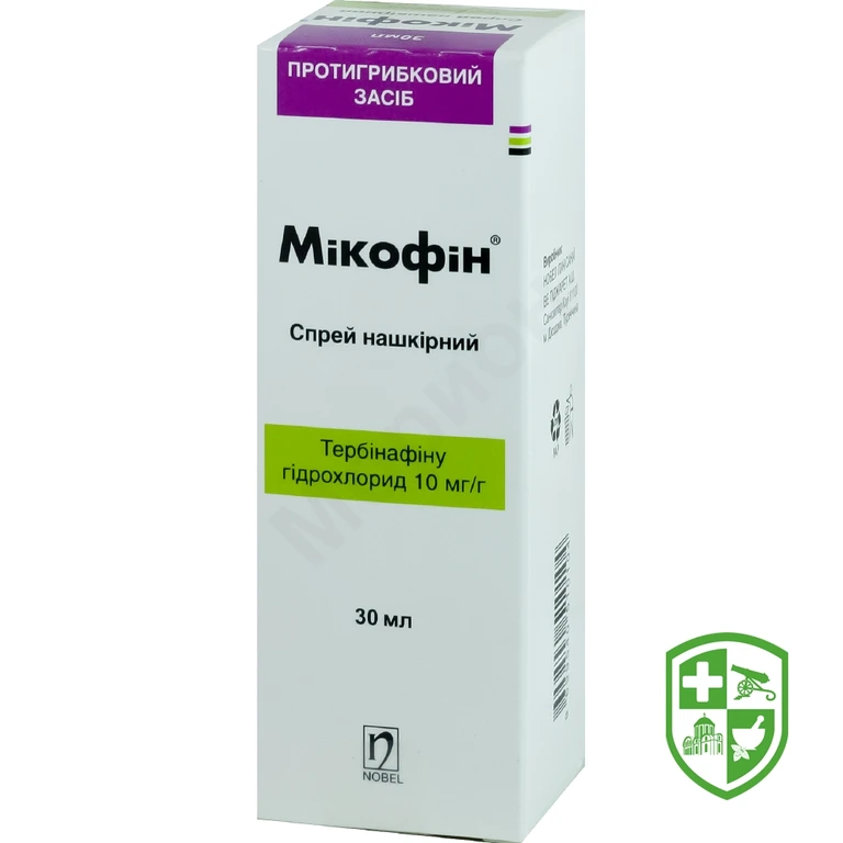 Мікофін спрей 10 мг/г 30.мл №1