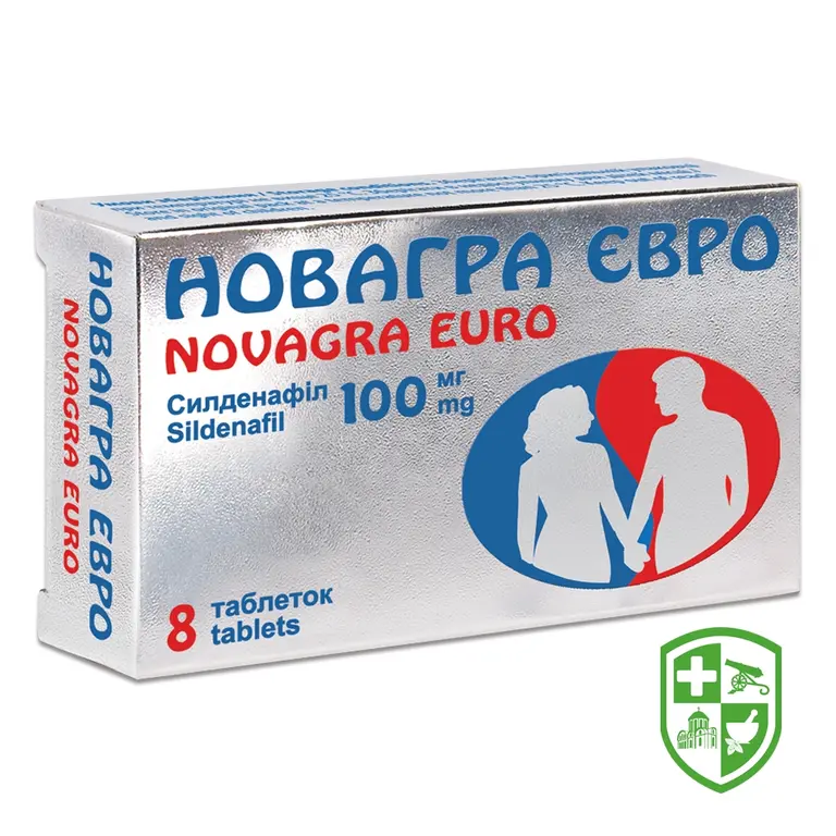 Новагра Євро табл. 100 мг №8