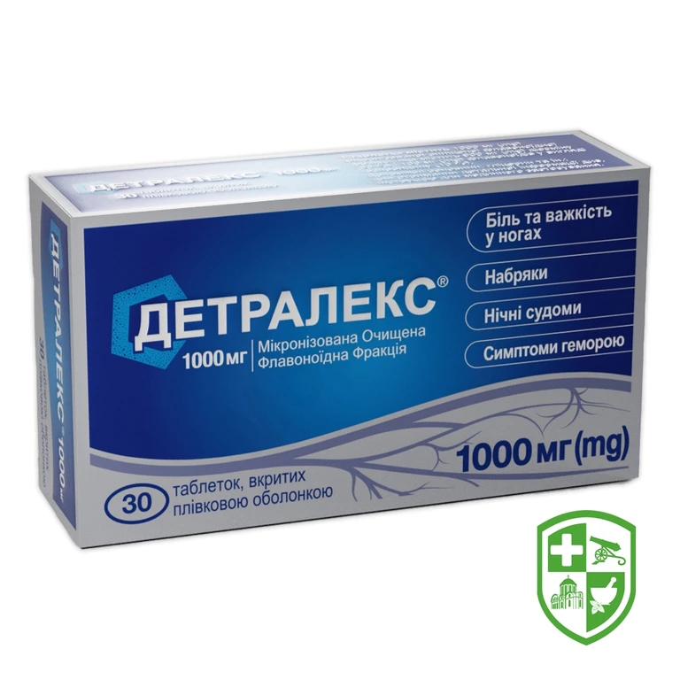 Детралекс табл. 1000 мг №30