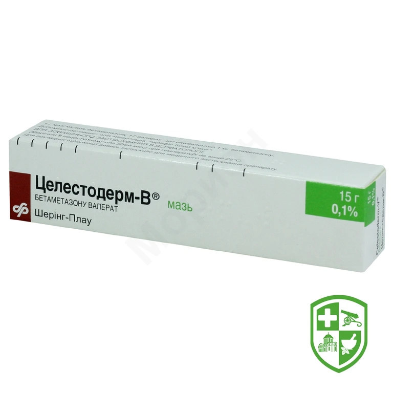 Целестодерм-В мазь 0,1 % 15.г №1
