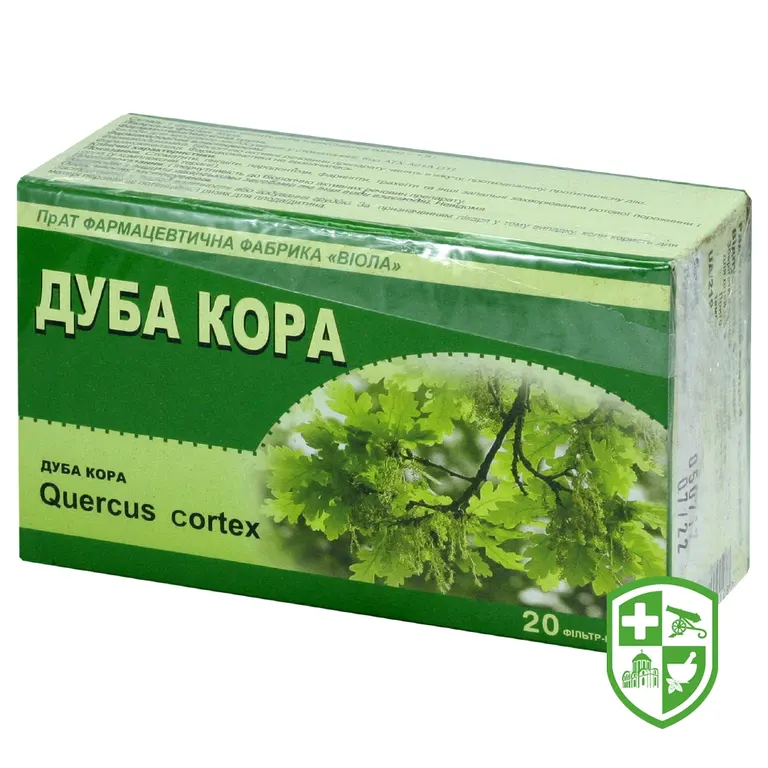 Дуба кора кора 1.5г №20
