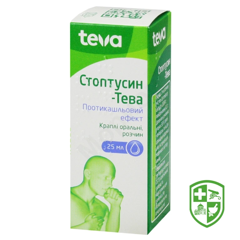 Стоптусин крап. орал. 25.мл №1
