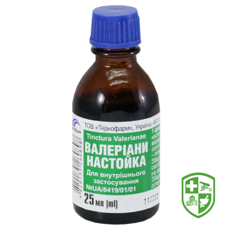 Валеріани настойка настойка 25.мл