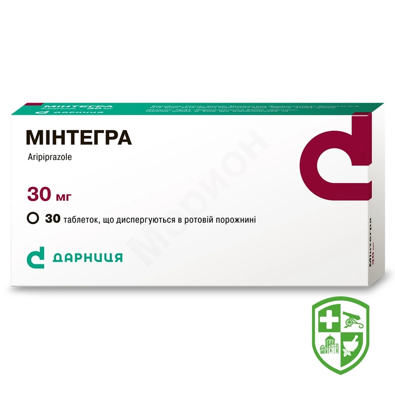Мінтегра табл. дисперг. 30 мг №30