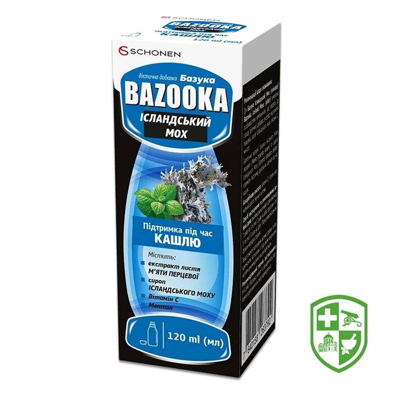 Базука ісландський мох еліксир фл. 120 мл