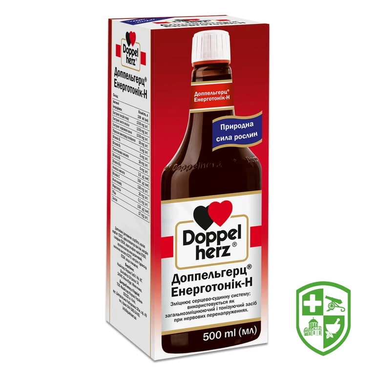 Доппельгерц енерготонік H 500 мл