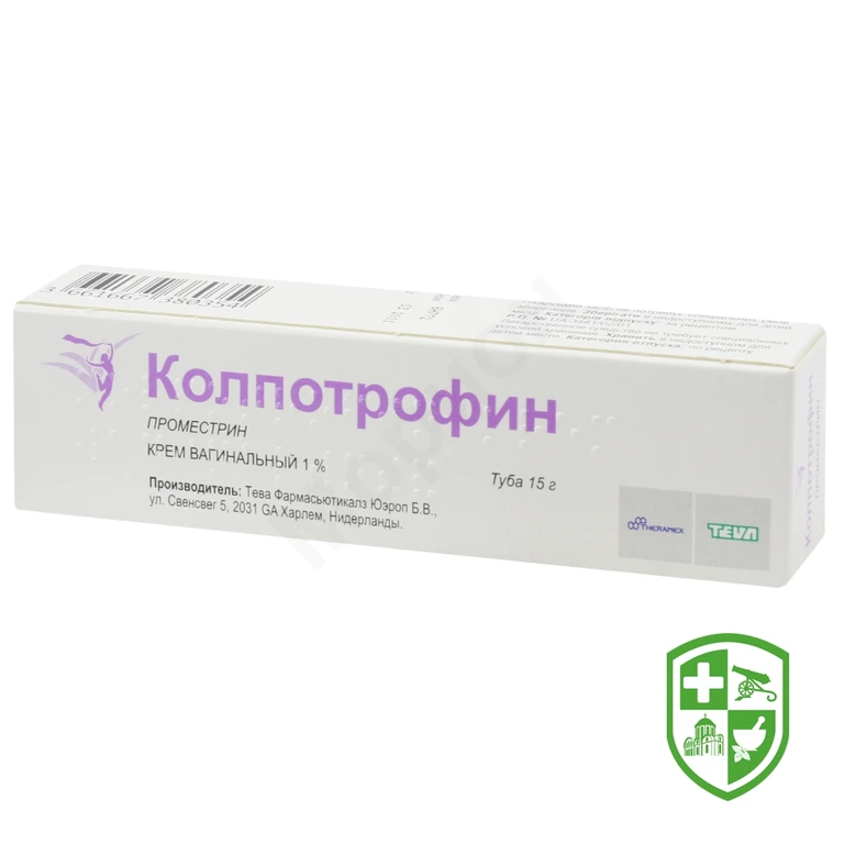 Колпотрофін крем піхв. 1% туба 15 г