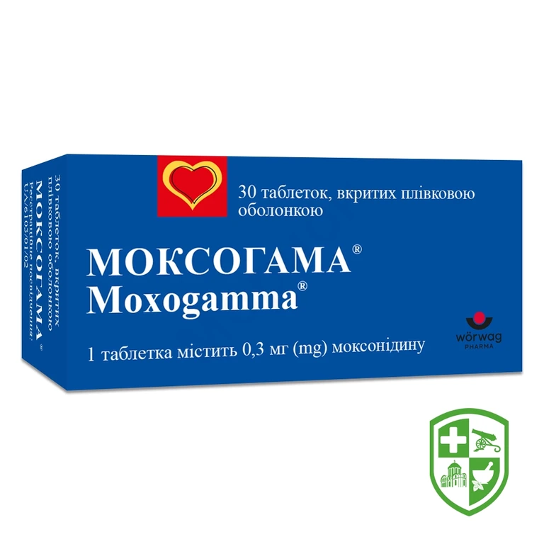 Моксогама табл. 0,3 мг №30