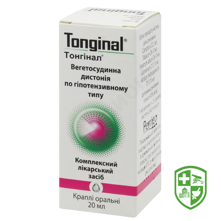 Тонгінал крап. орал. 20.мл №1
