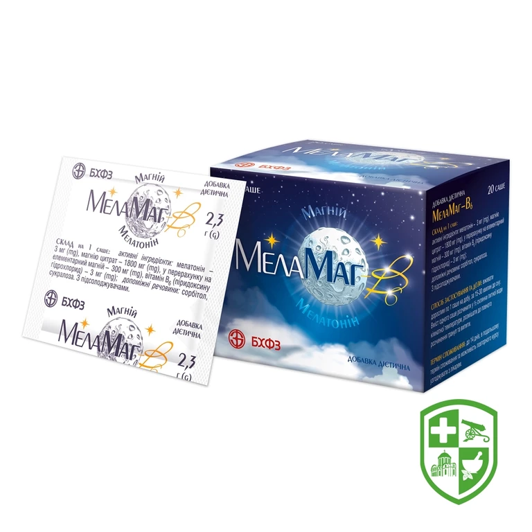 Меламаг-B6 гран. саше 2,3 г