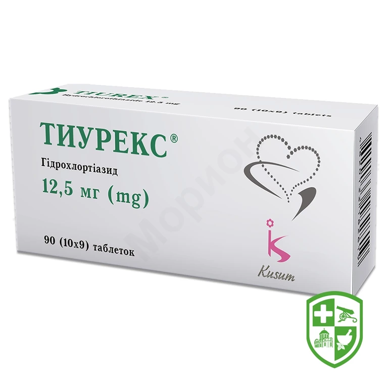 Тиурекс табл. 12,5 мг №90