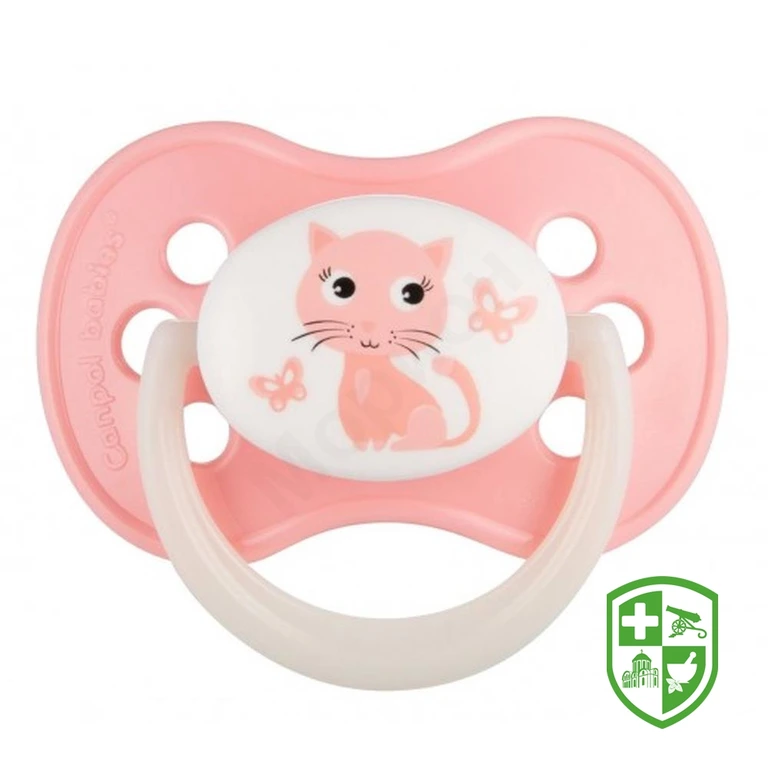 Пустушка 22/594, 6-18 міс. латексна, кругла, Animals