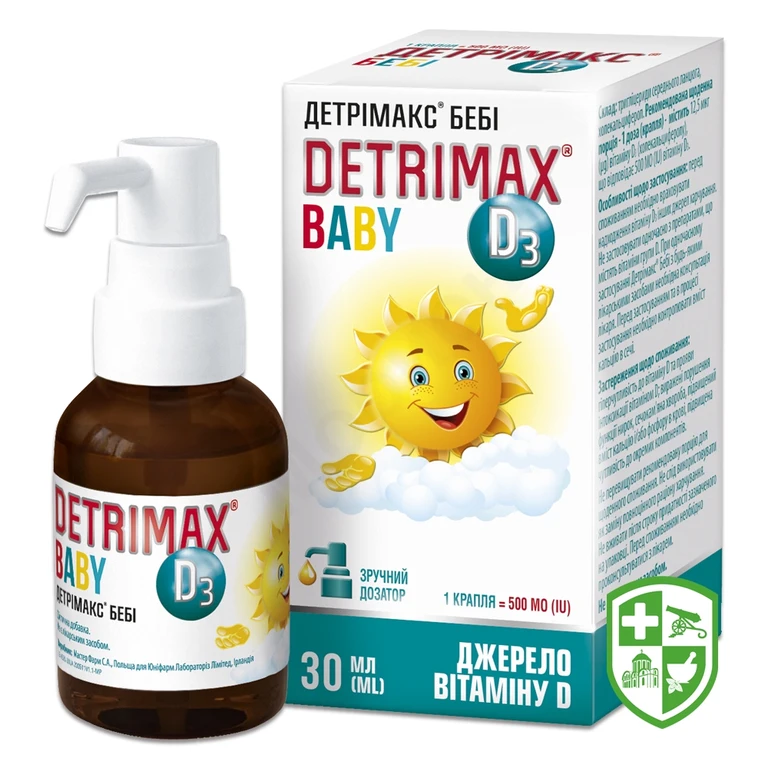 Детрімакс бебі крап. фл. з дозатором 30 мл
