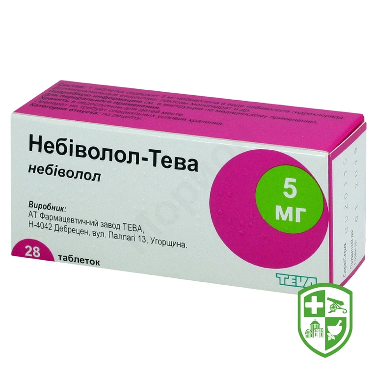 Небіволол-Тева табл. 5 мг №28