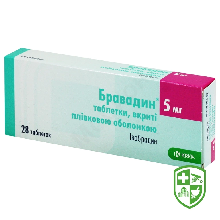Бравадин табл. 5 мг №28