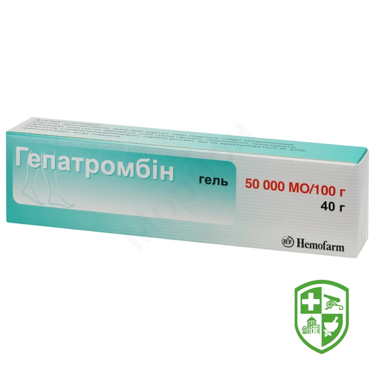 Гепатромбін гель 500 МО/г 40.г №1
