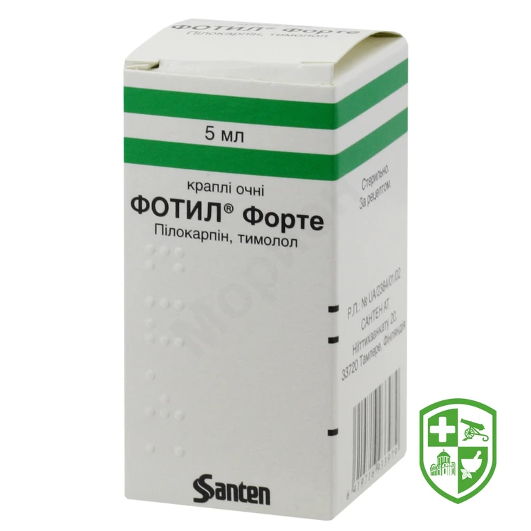Фотил форте крап. очні 5.мл №1